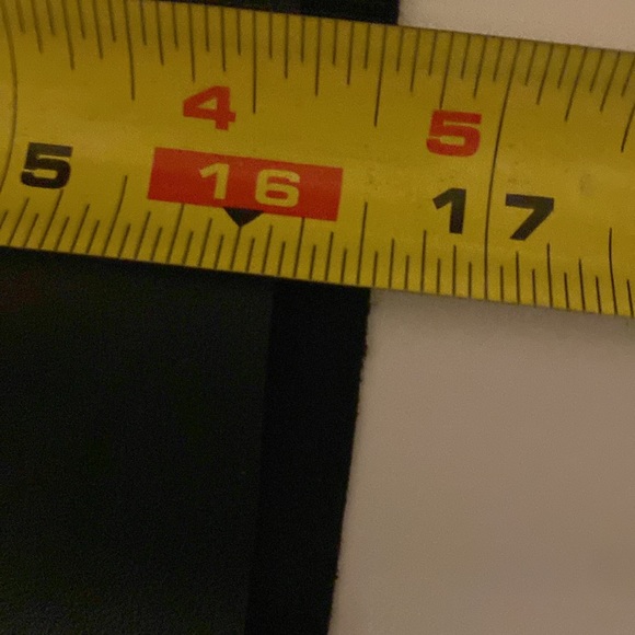 Andrew Marc New York “Paperbag” Faux Mini Skirt Black women’s size 1X - Picture 7 of 8